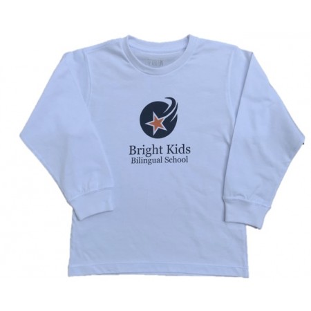 Camiseta Manga Longa Bright Kids Infantil