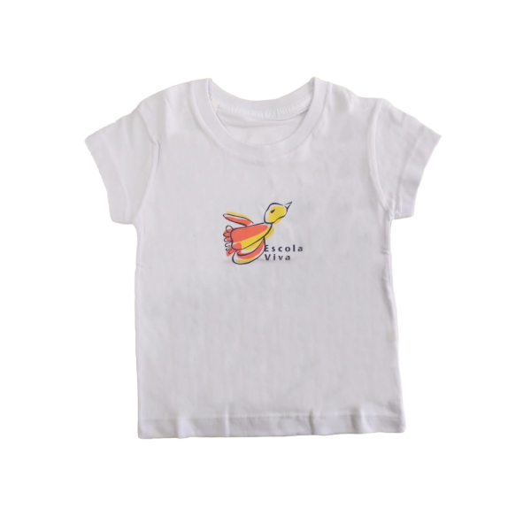 Camiseta Baby Look Malha Escola Viva - Fundamental 1 e 2  ( Venda sob encomenda )