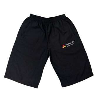 Bermuda Preta de Microfibra Play Pen Fundamental