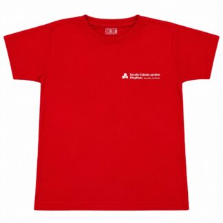 Camiseta Manga Curta Vermelha Play Pen