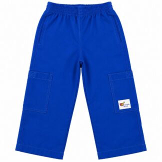 Calça Tactel com Forro Escola Viva Infantil Azul (VENDA SOB ENCOMENDA ATÉ 30 DIAS ÚTEIS PARA ENTREGA)