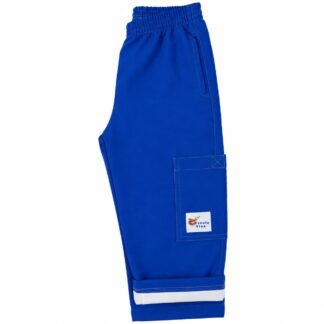 Calça Tactel com Forro Escola Viva Infantil Azul (VENDA SOB ENCOMENDA ATÉ 30 DIAS ÚTEIS PARA ENTREGA)