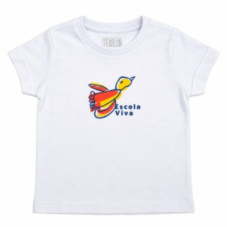 Camiseta Baby Look Malha Escola Viva - Fundamental 1