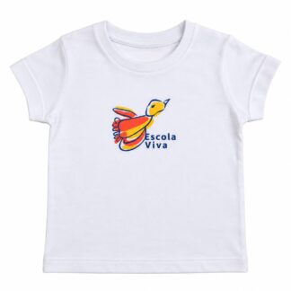Camiseta Manga Curta Escola Viva