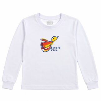 Camiseta Manga Longa Escola Viva