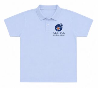 Camiseta Polo Manga Curta Bright Kids Fundamental