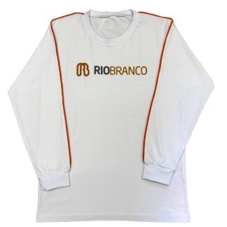 Camiseta M Longa Regular Branca Rio Branco