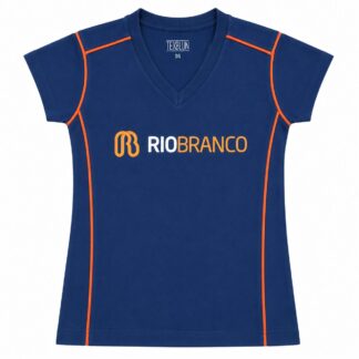 Camiseta M Curta Slim Cinza
