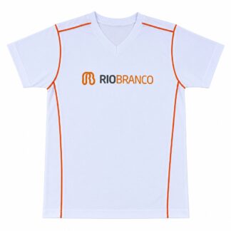 Camiseta M Curta Regular Branca Rio Branco