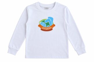 Camiseta Manga Longa Escola Miniatura
