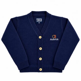 Cardigan de Linha com Botão Aubrick