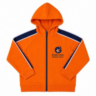 Casaco de Moletom com zíper e capuz Bright Kids Infantil
