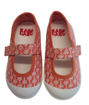 Tênis Boneca Estampado Laranja Babo Uabu