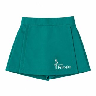 Short Saia Tactel Escola Primeira Fundamental