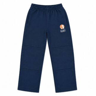 Calça Regular Moletom Ed. Infantil ao Médio Rosário