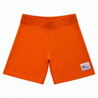 Bermuda Ciclista Viva Infantil Laranja (VENDA SOB ENCOMENDA ATÉ 30 DIAS ÚTEIS PARA ENTREGA)