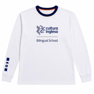 Camiseta Manga Longa Escola Cultura (SOB ENCOMENDA - ENTREGA A PARTIR DE DEZEMBRO)